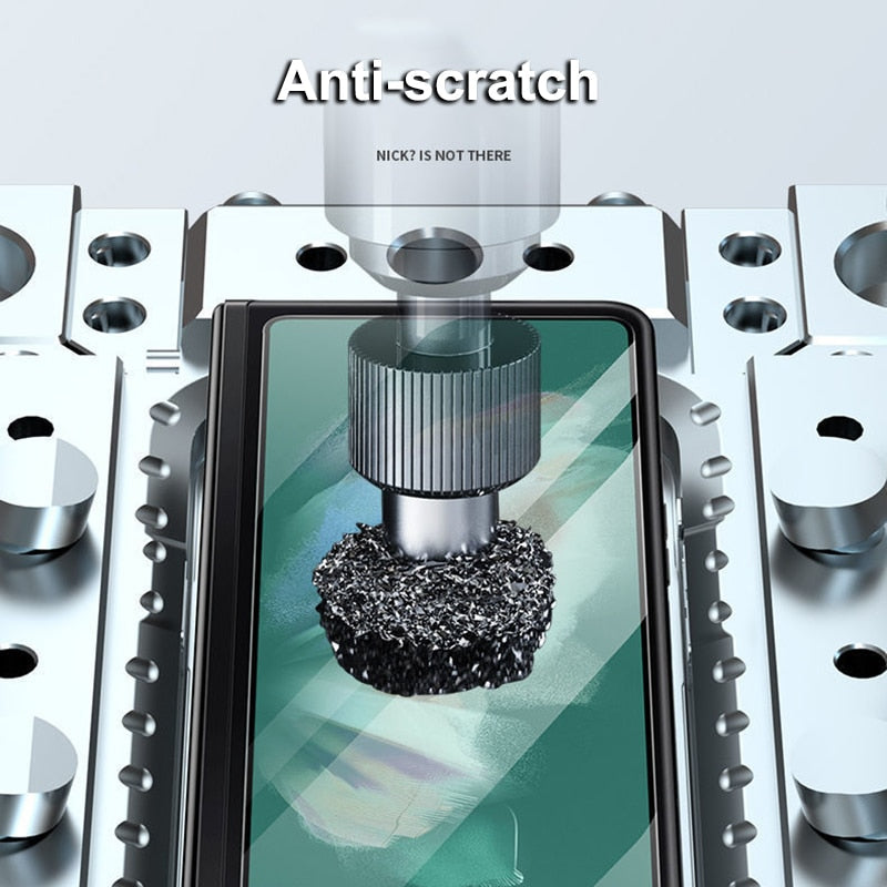 Tempered Glass Screen Protector for Samsung Galaxy Z Fold - Premium Screen Protectors from Dressmycell.com - Just $15.00! Shop now at Dressmycell.com Tempered Glass Screen Protector for Samsung Galaxy Z Fold - Premium Screen Protectors from Dressmycell.com - Just $15.00! Shop now at Dressmycell.com